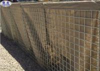 Capacité à haute résistance soudée d'impact de barrières remplies de sable de boîte de Gabion anti-
