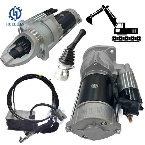 DH300 24V 11T 6.0KW Engine Parts Starter Motor Excavator Spare Part Starters
