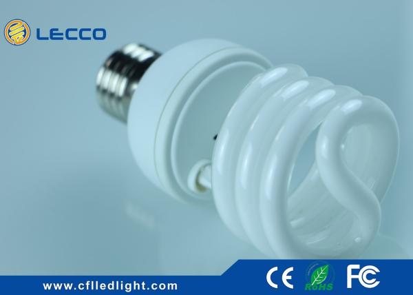 T2 20W Small Compact Fluorescent Lamps 7mm , Cfl Spiral Bulbs For Office