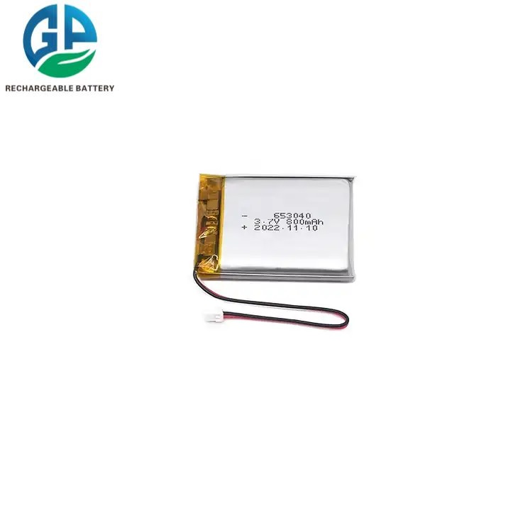 Липополимерная батарея полимерная батарея с сертификатом KC 800mah 653040 3,7v литий полимерная батарея