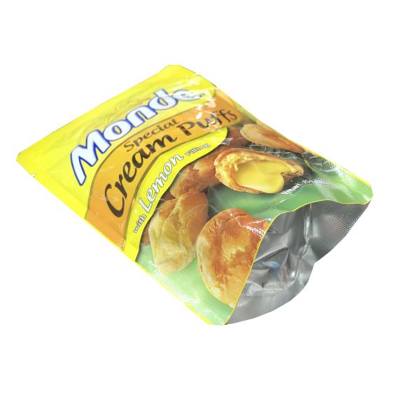 Mylar wholesale stand up bags customized high quality plastic cheese puffs biscuit cookies packaging bag