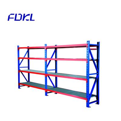 Q235B Steel Medium Duty Storage Racks Corrosion Resistant Adjustable Beam Levels