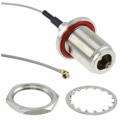 Anteparo fêmea de N com o conector do anel-O ao conjunto de cabo coaxial do comprimento 1.13mm de UFL 20cm