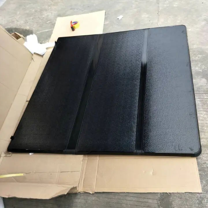 Pickup Truck Bed Cover Aluminum Tri Fold Tonneau Covers For Pickups