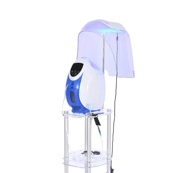 O2 Derm Oxygen Therapy Facial Machine Led Dome Oxygen Spray Jet Peeling Face Mask With LED