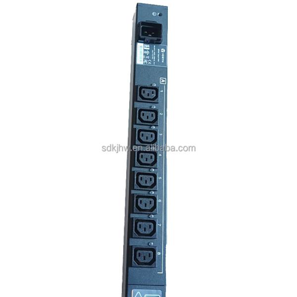 Black MPH2 Single Phase Power Distribution Unit C13 10A 16A 1P High Power Input Switch