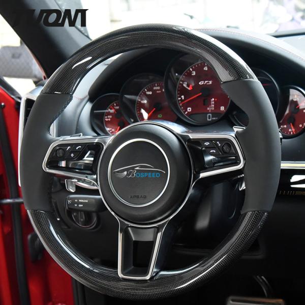 Universal Carbon Fiber Steering Wheel For Porsche Cars Smooth Performance