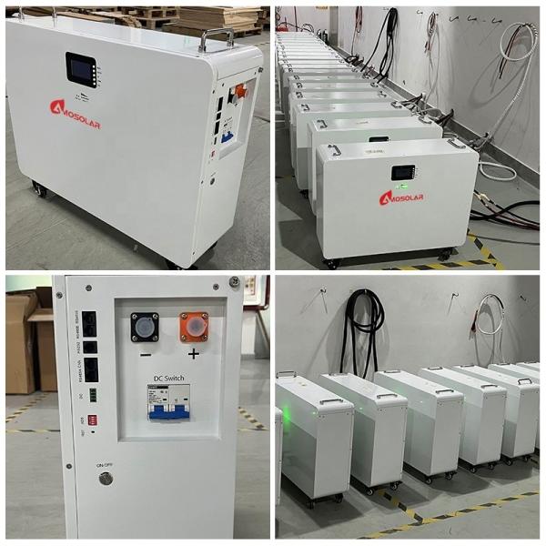 Amosolar 48V 280Ah 13.44KWh Battery Pack for Home Temperature Storage of Solar Energy