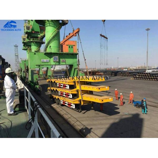 De CTN de la cama remolque bajo semi