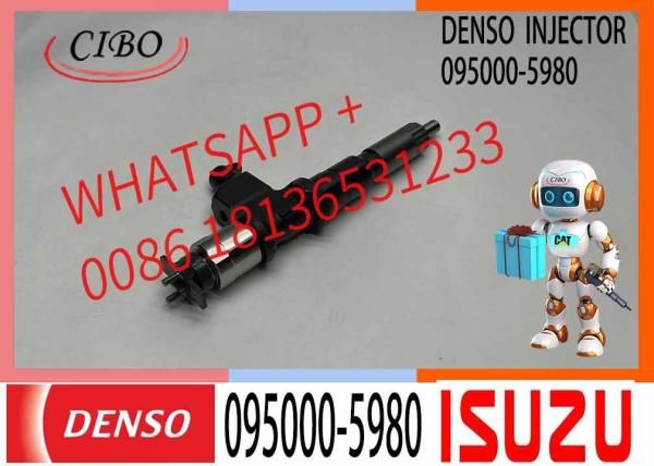 Injetor de combustível original 8-97603099-0 095000-5982 095000-5980 para ISUZU 4HK1 6HK1
