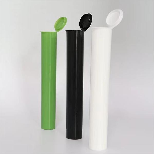 Multifunctional Custom Color Waterproof Plastic Pre Roll Tube With Squeeze Pop Top Caps No Reviews Yet