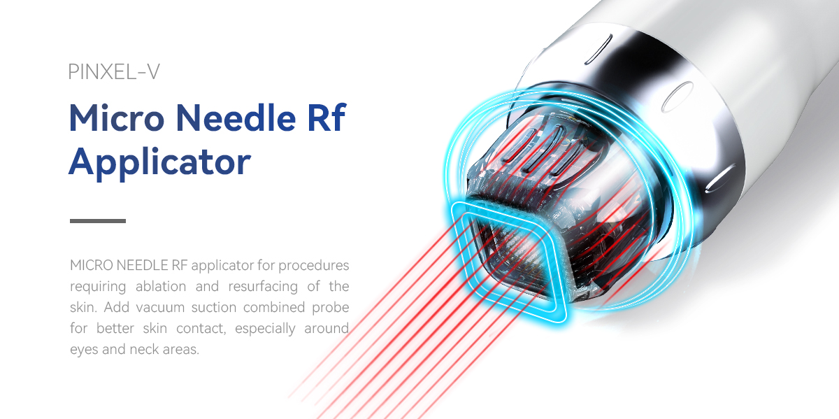 Высококачественная машина Rf Microneedle вакуума Rf Microneedling радиочастоты Microneedling удаления угорь