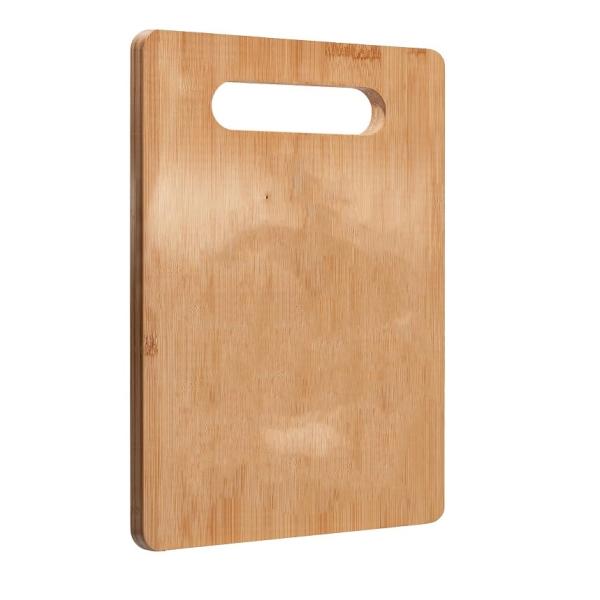 Personalized Bamboo Cutting Board with Handle and Sustainable Oil-Preserving Function