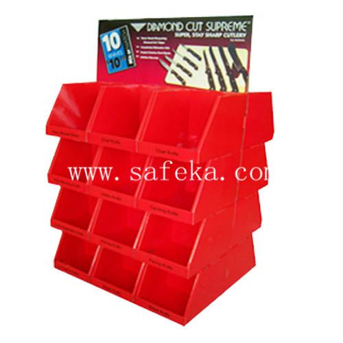 2016 Wal-Mar cardboard full pallet display for Tools and Knives