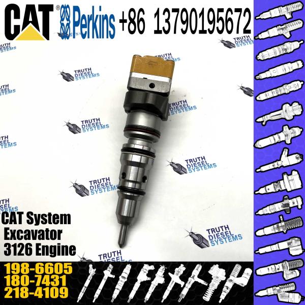 Série comum do CAT 1986605for 325C E325C do injetor de combustível diesel 198-6605 do trilho do injetor do motor diesel do CAT