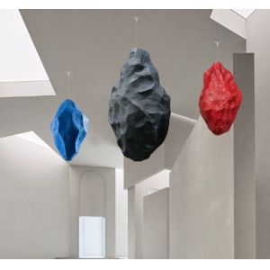 Modern Abstract Hanging Art Play Sculpture For Luxury Hotel Corporate Lobby Designer Space