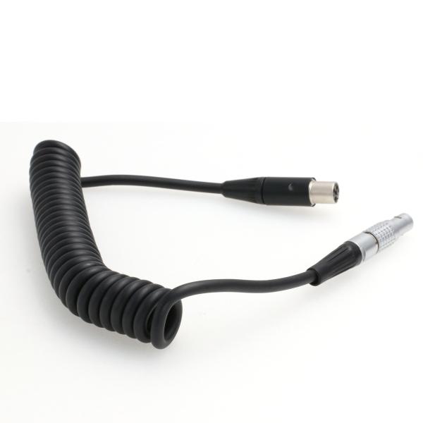TV Logic Monitor Camera Power Cable , Male To Female Power Cord for ARRI Alexa Camera