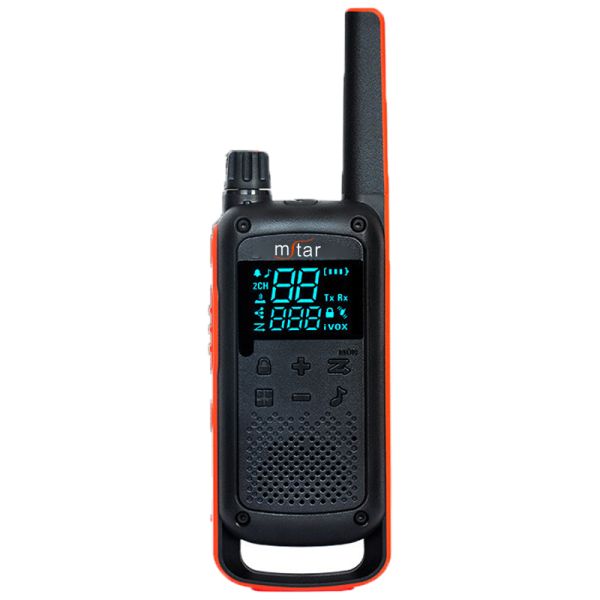 Talkie-walkie motorola Talkabout T82 Extreme Quad 5km Pmr Battery Earpiece Twin Pack Cost-effective Two-Way Radio Walkie Talkie