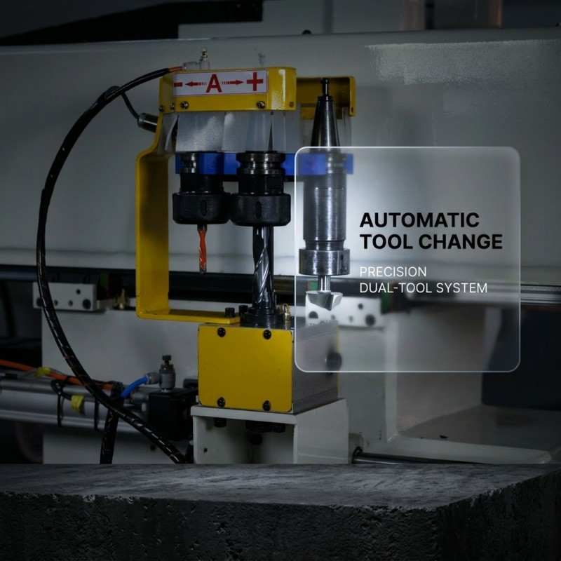 Automatic Tool Change 1300x2500mm CNC Wood Door Making Machine Energy Efficient 5.5KW 24000rpm for European Market DF60A