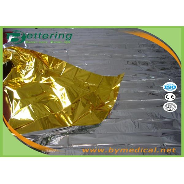 First Aid Mylar Emergency Blanket , Heavy Duty Space Blanket For Outdoor Adventure