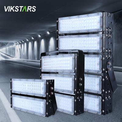 Best 100W 300W Fin Module Flood Lights for Stadium Soccer Softball Golf Course field with Brand Driver Led Flood Light