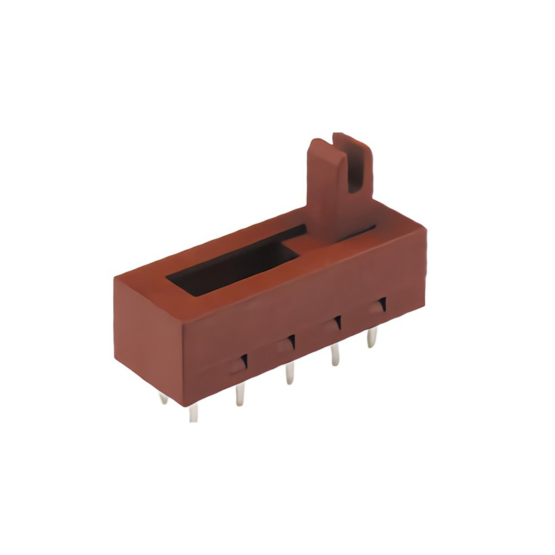 Black Plastic Slide Switch with 250V Voltage 100,000 Cycles Durability and Panel Mount