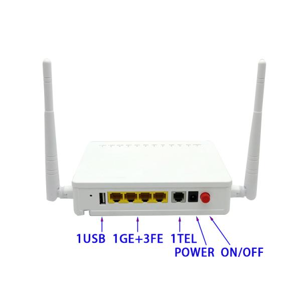 ONT ONU F663N V3 Gpon 4Lans 1GE 3FE WiFi ONU GPON ONT с английскими микропрограммными обеспечениями