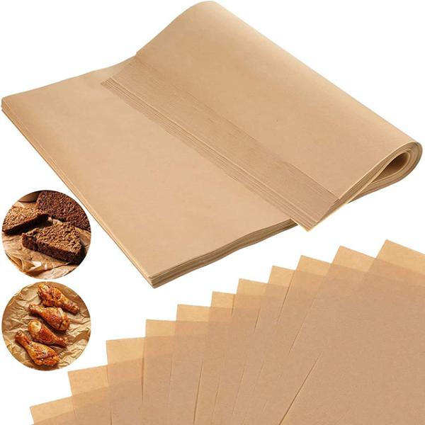 Custom Printed Baking Sandwich Hamburger Bread Coated Silicon Burger Patty Butcher Freezer Wrapping Parchment Paper