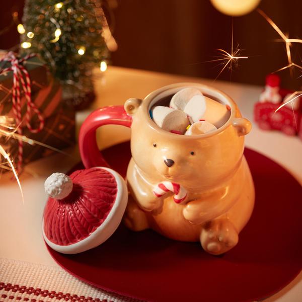Porcelain Christmas Dinnerware Holiday Selection Support Drinkware Type MUGS Sample 10/Piece