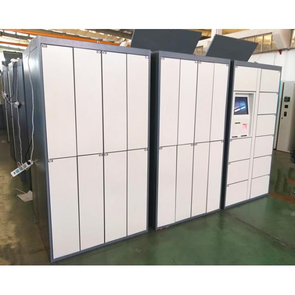 Customized Size Electronic Barcode Laundry Locker for Dry Cleaning Shop with Credit Card Reader