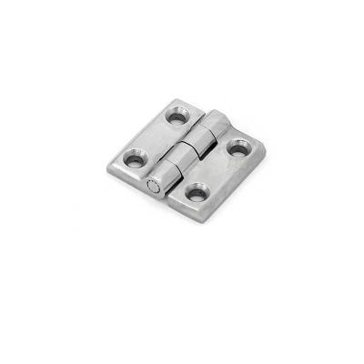 40*40mm High Strength SS304 Heavy Duty Hinges 180 Degree For Boat Marine