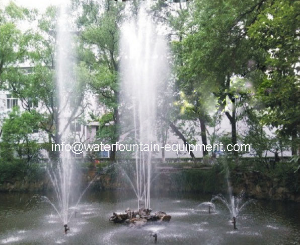 Single Jet Water Fountain Nozzles Waterin Fixed Stainless Steel 40kpa 1.5m