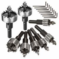 o furo de 8pcs HSS considerou o bocado de broca ajustar-se para o metal, cortador do furo do HSS do aço de alta velocidade