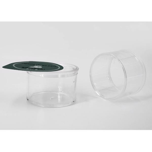 Vaina de acrílico clara de la máscara del picosegundo sola para el embalaje durante la noche facial de la máscara de la terapia