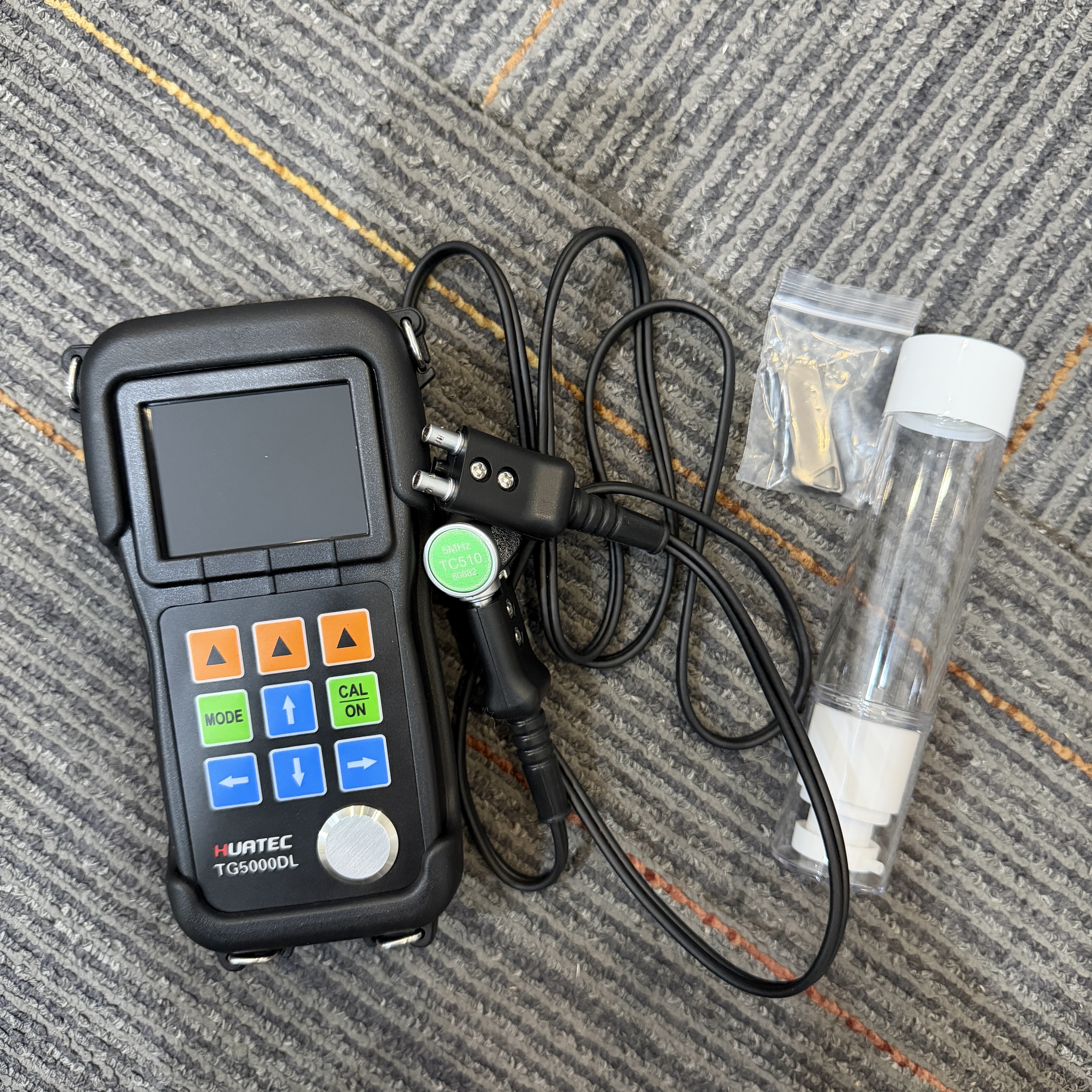TG5000DL Ultrasonic Thickness Tester with Data Logger Store 100000 Readings & 1000 Waveforms Industrial Non-destructive Tester