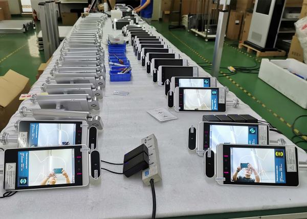 8 10 LCD Screen MIPS management software Thermal Scanner face recognition access control system safe temp. kiosk