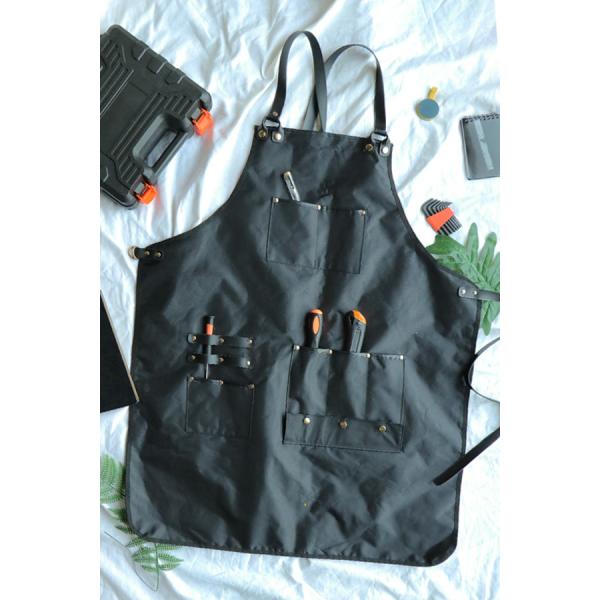 Salon Restaurant Kitchen Cooking Apron , Oxford Cloth Waterproof Work Apron