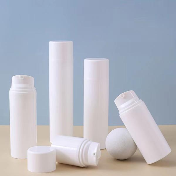 Botella de bomba sin aire PP 30ml-150ml para loción cosmética