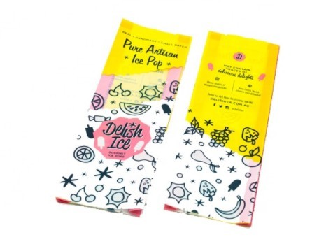 Food grade popsicle wrapper packaging bag Cheap custom printed cheap plastic opp bags