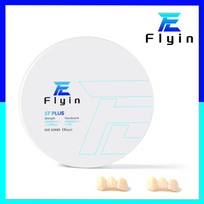 Vente chaude super translucide usine de vente de zirconium blanc bloc couronne dentaire fraiseuse à sec système zirkohn