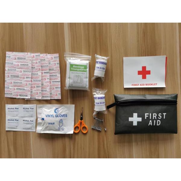 600D Синий / Чёрный / Красный мешок первой помощи с 5X5CM нетканой раны ПАД