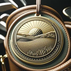 OEM/ODM Acceptable Luggage Tag Design Luxury Custom Hang Golf Metal Bag Tag for