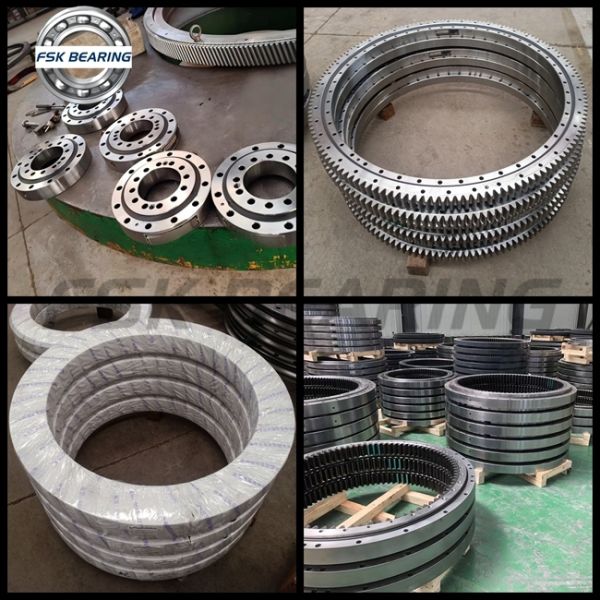 021.30.900 Double Row Reducing Ball External Tooth Slewing Gear Bearing For Engineering Machinery