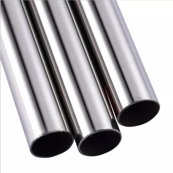 Round Ss 304 Welded Pipe Galvanizing Seamless Stainless Tube With Black Color