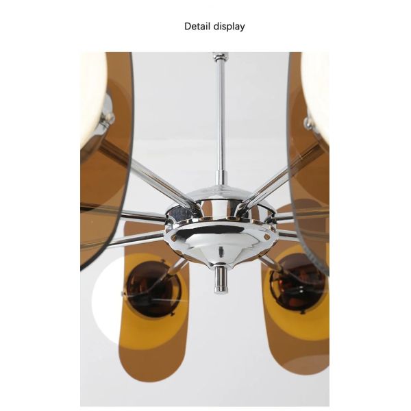 Designer Medieval Magic Bean Dining Table Chandelier Bauhaus Retro Restaurant Chandelier (WH-VP-318)