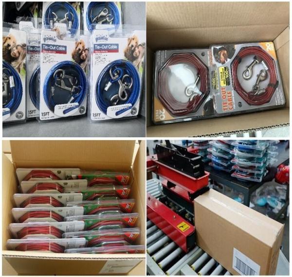 High Tensile Strength 1570-1960MPa ISO9001 Certified Steel Wire Rope Dog Tie Out Cable and Run Trolley