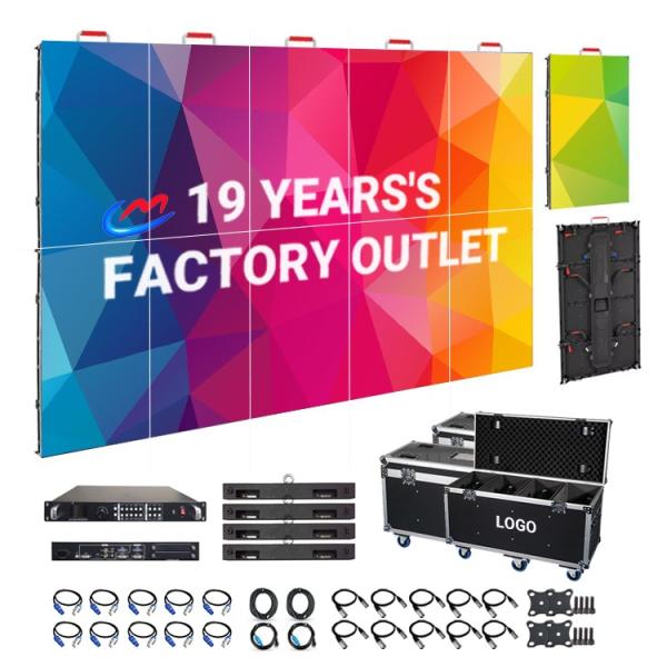 Rental Ledwall Outdoor Indoor Event Stage Background Backdrop Video Wall Pantalla P2.9 P3.91 P4.8 Led Display Screen for Concert