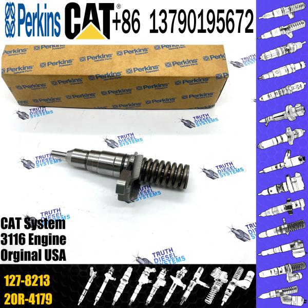 3116 3126 Injetor de combustível diesel 127-8213 1278213 Injetor de combustível com bocal para motor diesel Caterpillar