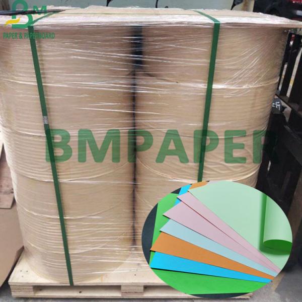 80g Smooth Surface Color Paper Premium Neon Colors Card Packing of Rolls 80g Smooth Surface Color Card Paper With Premium Neon Colors