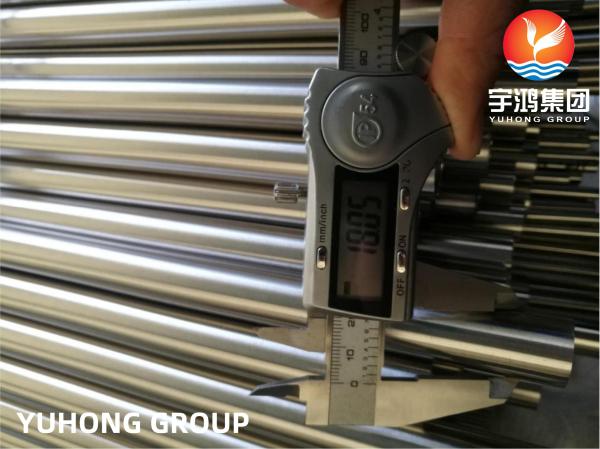 ASME SA213 TP321 Tubo Brillante BA para Alta Temperatura en las Industrias Alimentaria y Farmacéutica